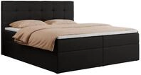 BOXBETT CENTO 180/200 Schwarz Kunstleder - H3