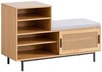 Schuhbank WL6.833 ca.120x75,5x40cm Eichefarben