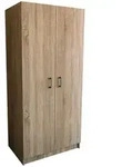 DREHT&Uuml;RENSCHRANK PINELLO 81/177/52cm 2-t&uuml;rig Sonoma Eiche
