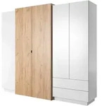 DREHT&Uuml;RENSCHRANK TRES 230/201,8/51,6 cm 5-t&uuml;rig Wei&szlig;