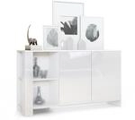 SIDEBOARD Canto Wei&szlig; Hochglanz