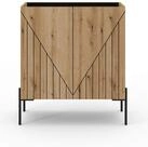 Kommode NEO Eiche dunkel Holzwerkstoff