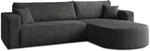 ECKSOFA SOPRANO mit Schlafunktion und Stauraum POSO 34