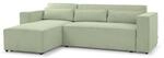 ECKSOFA Schlafsofa Waldo In Stoff Poso