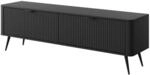 LOWBOARD LANTANA 163,2x38x51,2 cm mit 2 T&uuml;ren Schwarz
