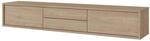 LOWBOARD LIVIA 180x37x32 cm mit 2 Schubladen und 2 T&uuml;ren Eichefarben