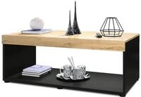 COUCHTISCH Pure Tischplatte und Blenden in Eiche Natur