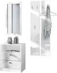 GARDEROBE Pino Wei&szlig; Hochglanz