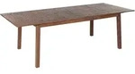 GARTENTISCH Akazienholz dunkelbraun 180-240/100 cm ausziehbar Cesana