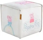 KINDERHOCKER in W&uuml;rfelform Peppa Pig