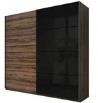 SCHWEBET&Uuml;RENSCHRANK COSMICO 200/210/61 cm 2-t&uuml;rig Braun