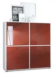 HIGHBOARD Cuba T&uuml;ren in Bordeaux Hochglanz