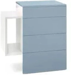 NACHTTISCH Queens Front in Denim matt