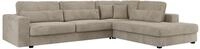 ECKSOFA Savona Hellgrau Cord - rechts