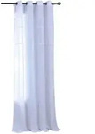 VORHANG LEIPZIG HxB 245x145 cm Wei&szlig;