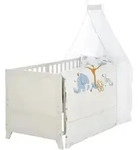 BABYBETTSET 'Savanna Friends' 70 x 140 inkl. kompletter Ausstattung - Naturgrau...