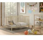 Kinder-/Juniorbett Dino ca. 70x140 cm Naturfarben