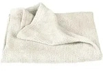 DECKE IN STRICKOPTIK 80 x 80 cm Seashells oyster