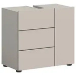 Waschbeckenunterschrank Vira ca. 60x57 cm Kaschmir