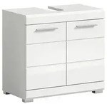 Midischrank SCOUT Wei&szlig; Hochglanz ca. 60x56x34 cm