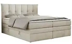 BOXSPRINGBETT PREMIUM 10 KING 120/200 Beige Velvet - H3