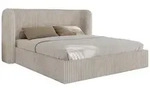 POLSTERBETT EMORA CLASSIC 140/200 - Beige Cord - ohne Matratze