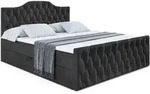 BOXBETT VILA-1-Z - 120x200 cm - H4 - Schwarz