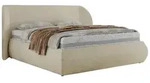 POLSTERBETT CAELA CLASSIC 140/200 - Creme Strukture - Multipocket-Matratze