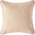 KISSENH&Uuml;LLE beige 60/60 cm, 100% Baumwolle