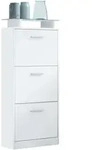 SCHUHSCHRANK Lavia Front in Wei&szlig; matt