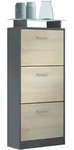 SCHUHSCHRANK Lavia Front in Eiche s&auml;gerau