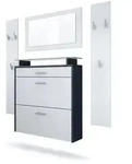 GARDEROBE Malea Fronten in Wei&szlig; matt