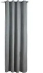 VORHANG M&Uuml;NCHEN DARK HxB 225x145 cm Grau
