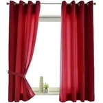VORHANG 2ER SET BERLIN HxB 145x140cm Bordeaux