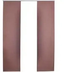 SCHIEBEVORHANG 2ER SET &raquo;M&uuml;nchen Dark&laquo; HxB 245x60 cm Altrosa