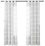 VORHANG 2ER SET &raquo;Halle&laquo; HxB 245x140 cm Natur