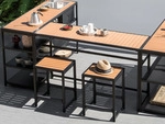 GARTENTISCH Schwarz Avetrana