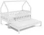 KINDERBETT BAMBINA 80x160 cm Wei&szlig;