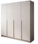 KLEIDERSCHRANK SAVAGE 4D Kaschmir