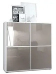 HIGHBOARD Cuba T&uuml;ren in Sandgrau Hochglanz