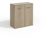 KOMMODE GIACOMO IV 75/85/33 cm mit 2 T&uuml;ren Sonoma Eiche