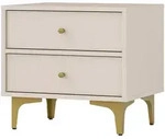 NACHTTISCH TORINO 51,8/48,5/40,8 cm Beige