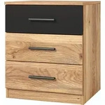 NACHTTISCH BETTINA 45/46/41 cm Eichefarben