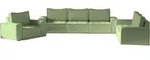 SOFASET Sande 3-2-1 Stoff Alpine