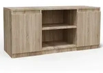 LOWBOARD MERAVIGLIA 120x40x55 cm mit 2 T&uuml;ren Sonoma Eiche
