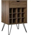 Weinregal Concord Walnussfarben ca.51x80x45cm