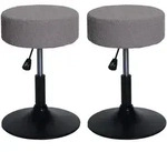 HOCKER taupe 2er-Set