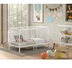 Kinder-/Juniorbett Dino ca. 70x140 cm Wei&szlig;