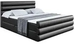 BOXBETT CELESTIA-Z - 200x200 cm - H3 - Schwarz Hochglanz