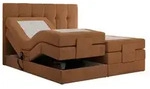 BOXBETT VITTORIA 180/200 - Orange Struktur - H4